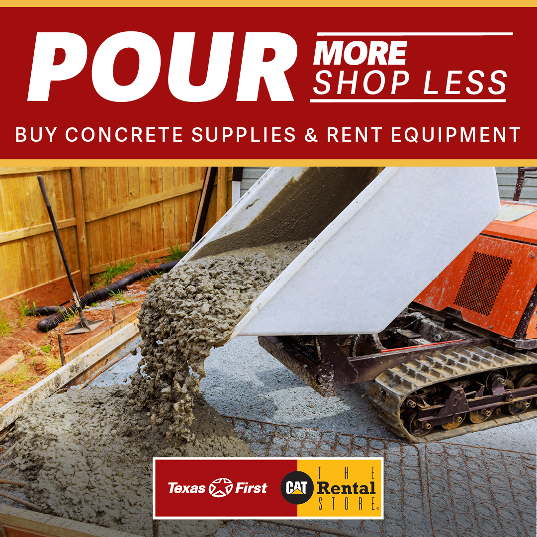 TXFirstRentals's tweet photo. Pour more. Stress less.

Keep your projects on track with dependable safety gear and construction supplies—ready when you need them.
🔗 https://t.co/TG140l0JPZ

#TexasFirstRentals #ConstructionSupplies https://t.co/vwAD6TdGnm