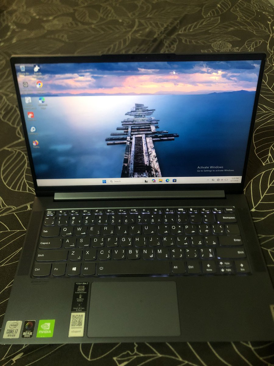 _Jvrvis's tweet photo. LENOVO YOGA SLIM 7
Intel Core i7 10th generation 
16 gig RAM
64-bit OS, x64 based processor 
NVIDIA GeForce MX350
1 Terabyte storage 
USB and Type C port
Dolby atmos speaker system 
Backlit keyboard 
Windows 11 pro
GHC 6000

Kindly repost and dm if you’re interested 🙏🏾❤️ https://t.co/ePyPS9SoFm