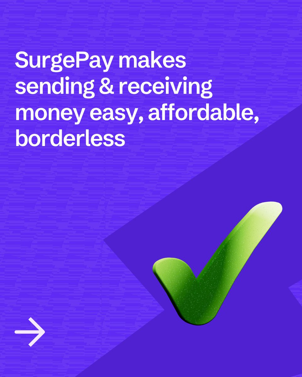 surgepay_io's tweet photo. Why does sending money across Africa still feel so hard? ๐ฉ
Delays. High fees. Endless stress.
No more.
SurgePay makes sending & receiving money easy, affordable, and truly borderless.
Money that moves like you do. โก
โ
Drop a ๐ฅ if youโre tired of the old way.
#SurgePay #SendMoneyAfrica #BorderlessMoney #FintechAfrica #MoneyMoves