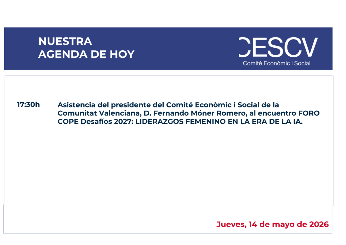 Comité Econòmic i Social Comunitat Valenciana tweet media