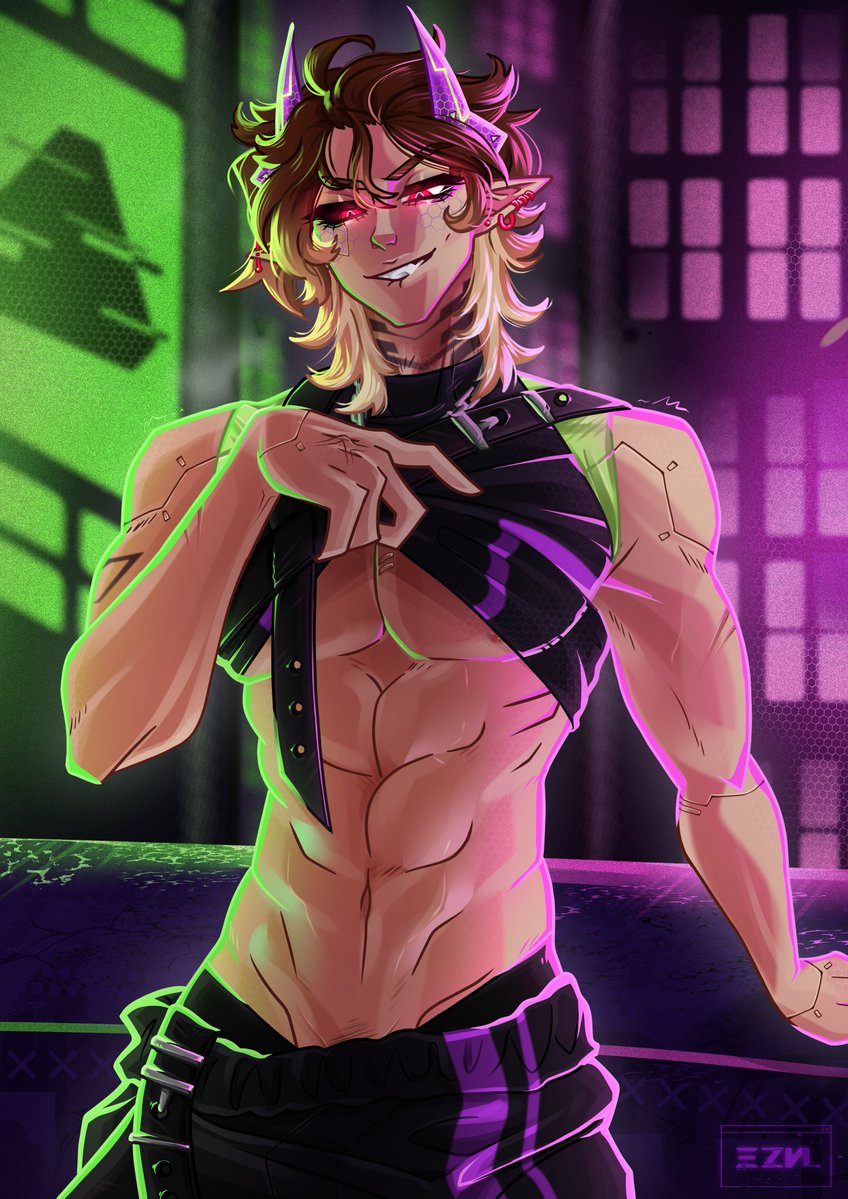 Ezekiel⚠️⛓️「CyberDemon」 tweet media
