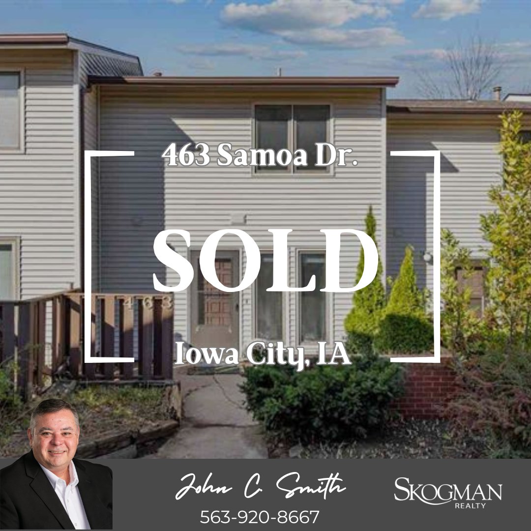 JCSmithHomes's tweet photo. 🏡 SOLD! 463 Samoa Drive, Iowa City 🎉
Congratulations to both the buyers and sellers! Grateful for the opportunity to work with such great people and help make this transition a success.
Thinking about buying or selling this spring? Let’s connect.
#JustSold #IowaCity #RealEstate https://t.co/RNGLKZDIaz