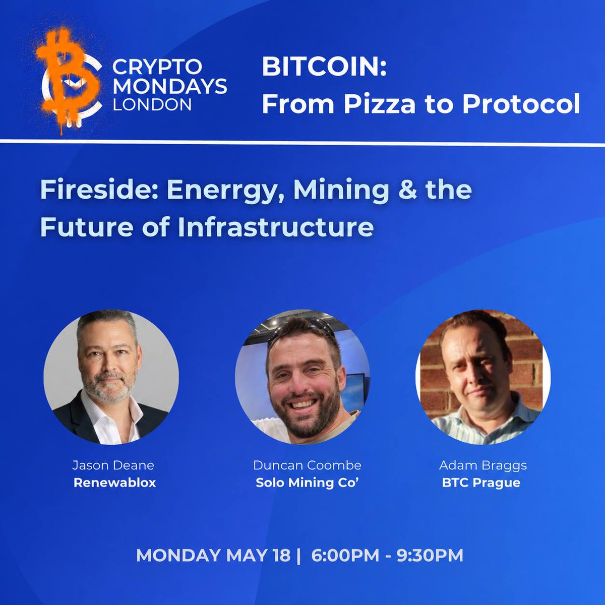 CryptoMondays London tweet media
