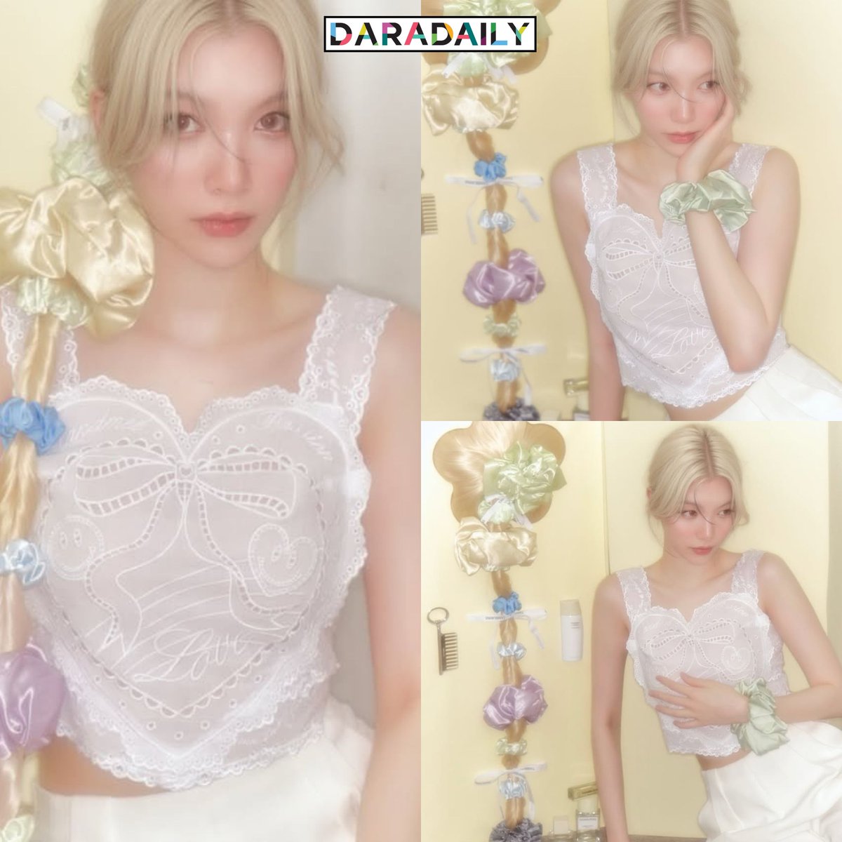 daradaily's tweet photo. 😍✨งู้ยยยยย “น้องออม” ลุคสาวผมทอง...สวยเก๋ๆ 👸เหมือนเจ้าหญิงผมยาวราพันเซล!! เจอแบบนี้ไม่ว่าใครก็ต้องมีใจสั่นนนน 💐🎀💞

Cr.IG: orm.kornnaphat

#ออมกรณ์นภัส #ormkornnaphat #daradaily #ดาราเดลี่ #ข่าวบันเทิง https://t.co/pJWFDcmmiw