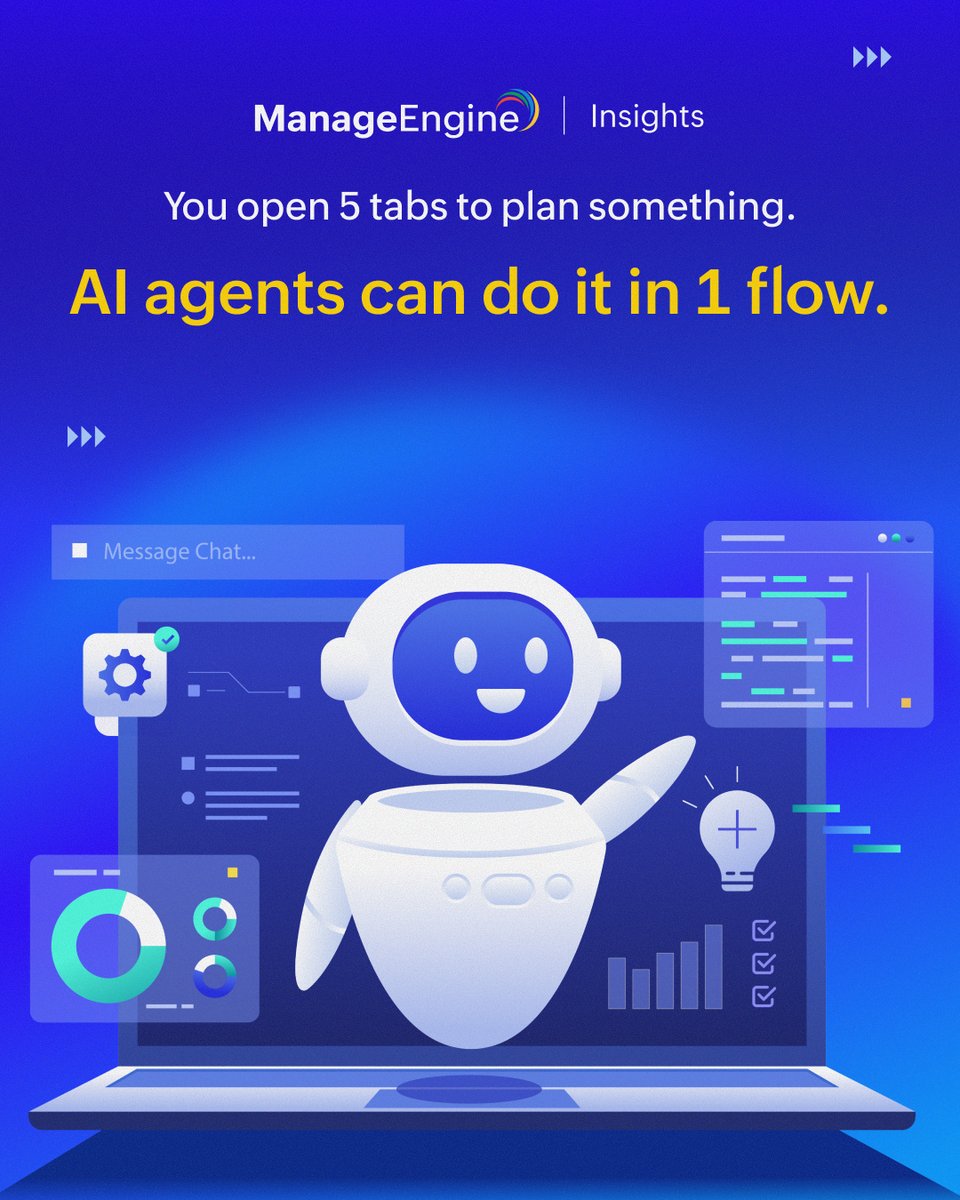 ManageEngine tweet media