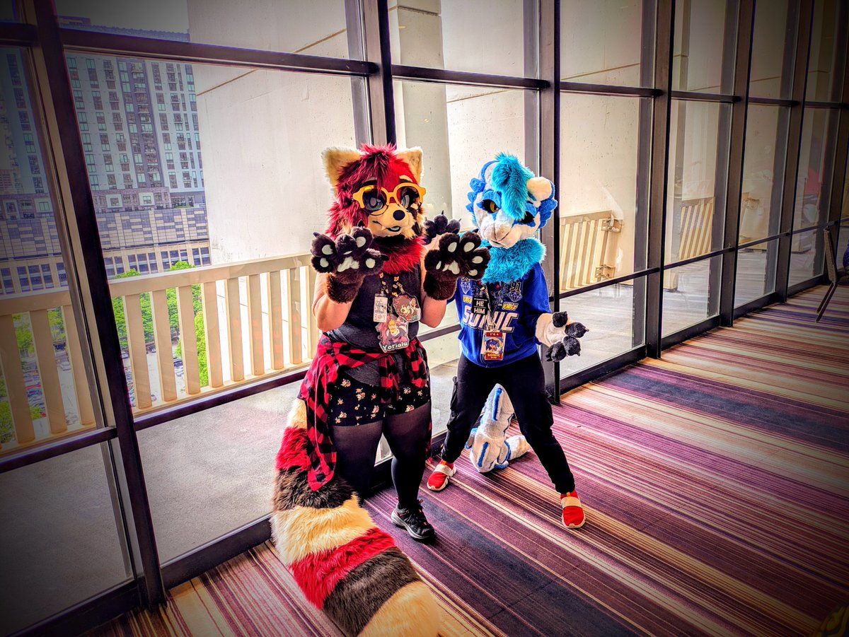Trynkittz's tweet photo. (totally forgot to post stuff heres)
Two amazing members of Team #Furtify at #FWA2026!
@DoradoDino and https://t.co/WRSsRNjdW1! https://t.co/ueqH1wyoce