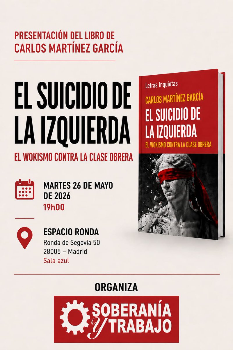 Soberanía y Trabajo - Madrid tweet media