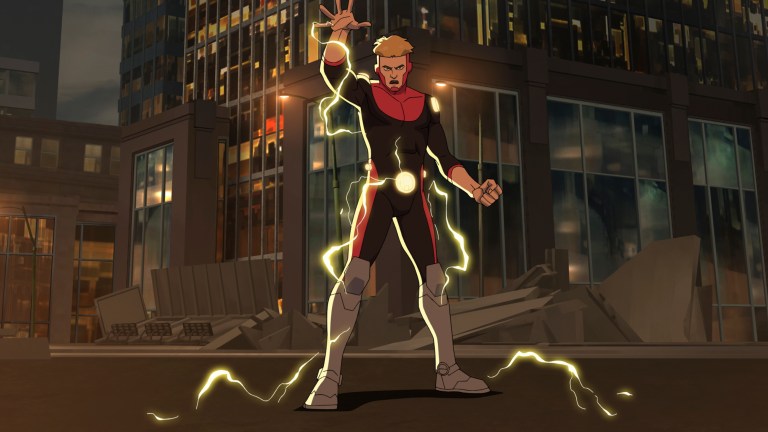 FilmFrontline's tweet photo. Aaron Paul has sparked buzz about a possible return as Powerplex in Invincible, sharing “some light reading ” and fueling fan speculation.

#Invincible #AaronPaul #Powerplex #PrimeVideo #Animation #ComicBookAdaptation https://t.co/31c547N6G1