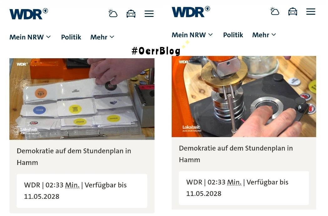 OERRBlog's tweet photo. Wenn Schüler Buttons mit der Flagge der linksextremen Antifa oder mit der Aufschrift "Antifa bleibt Handarbeit" herstellen, steht für den WDR Demokratie auf dem Stundenplan. #OerrBlog https://t.co/6sJSxpuzTI