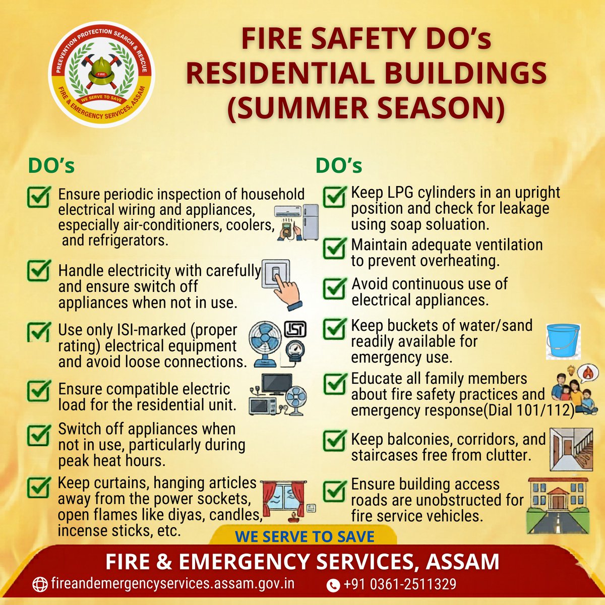 Fire and Emergency Services Assam tweet media