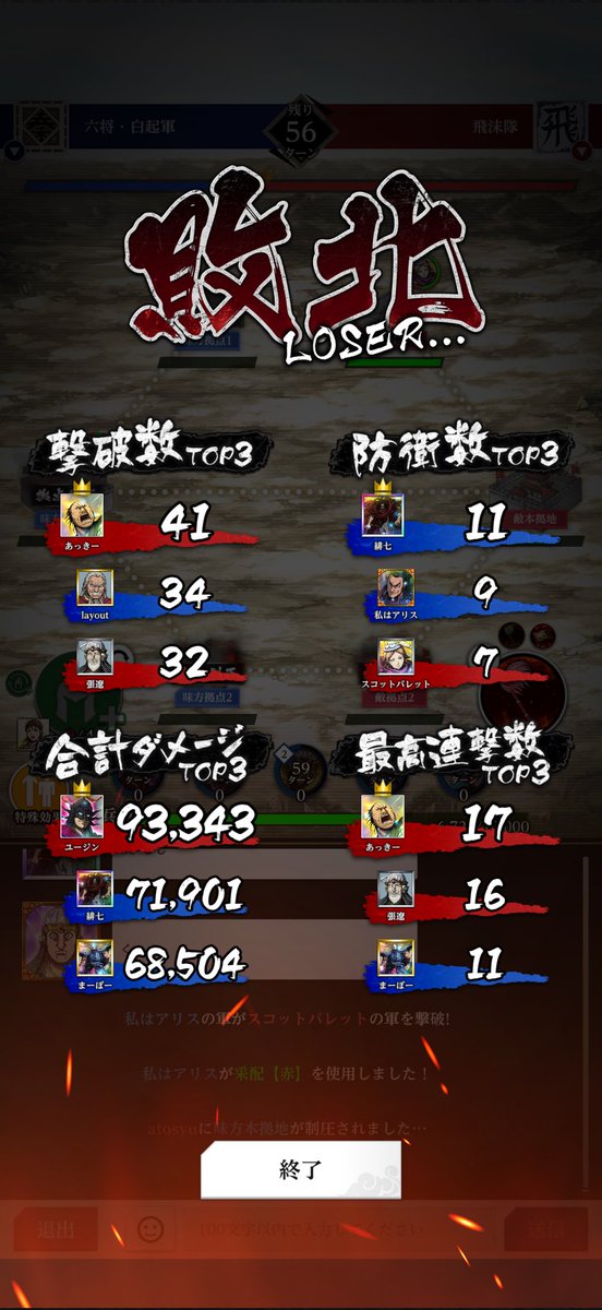 layout @キングダム頂天 tweet media