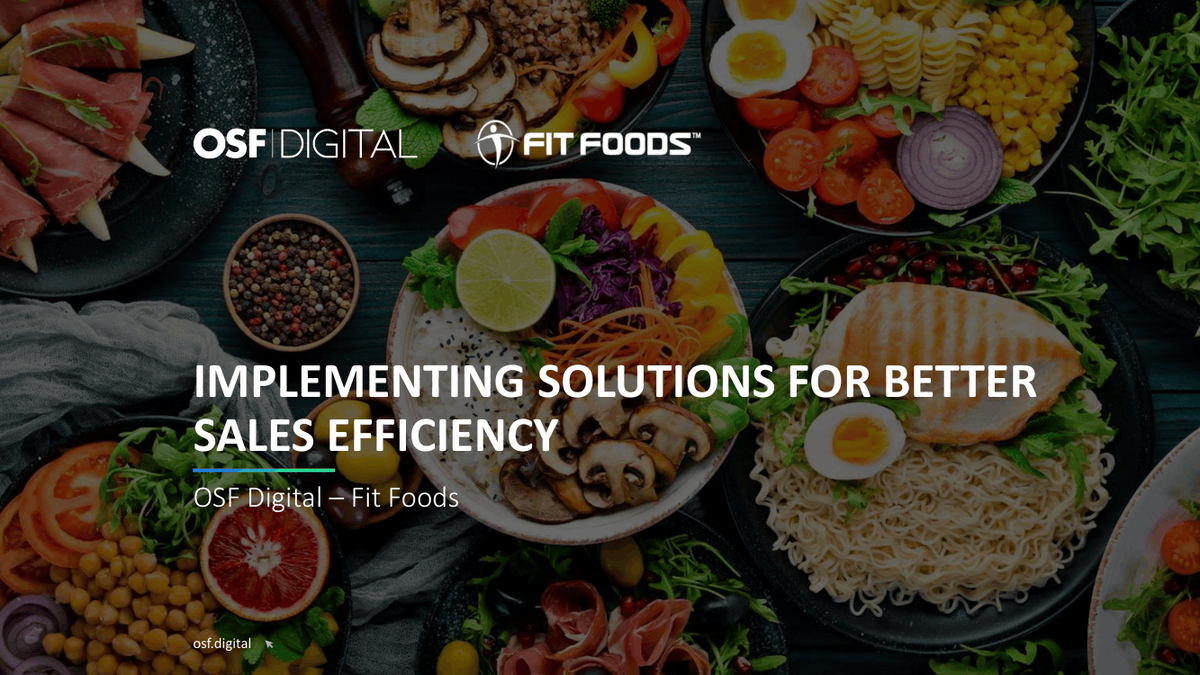 osfdigital's tweet photo. With Salesforce Manufacturing Cloud and support from OSF Digital, Fit Foods modernized its commercial operations with unified data, improved forecasting visibility and streamlined collaboration across teams.

More in the case study 👉 https://t.co/tbKYkRRWjA

#CRM #Manufacturing https://t.co/WxXCRercYm