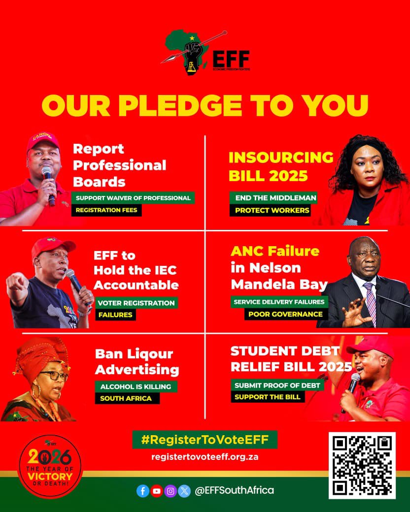 Economic Freedom Fighters tweet media