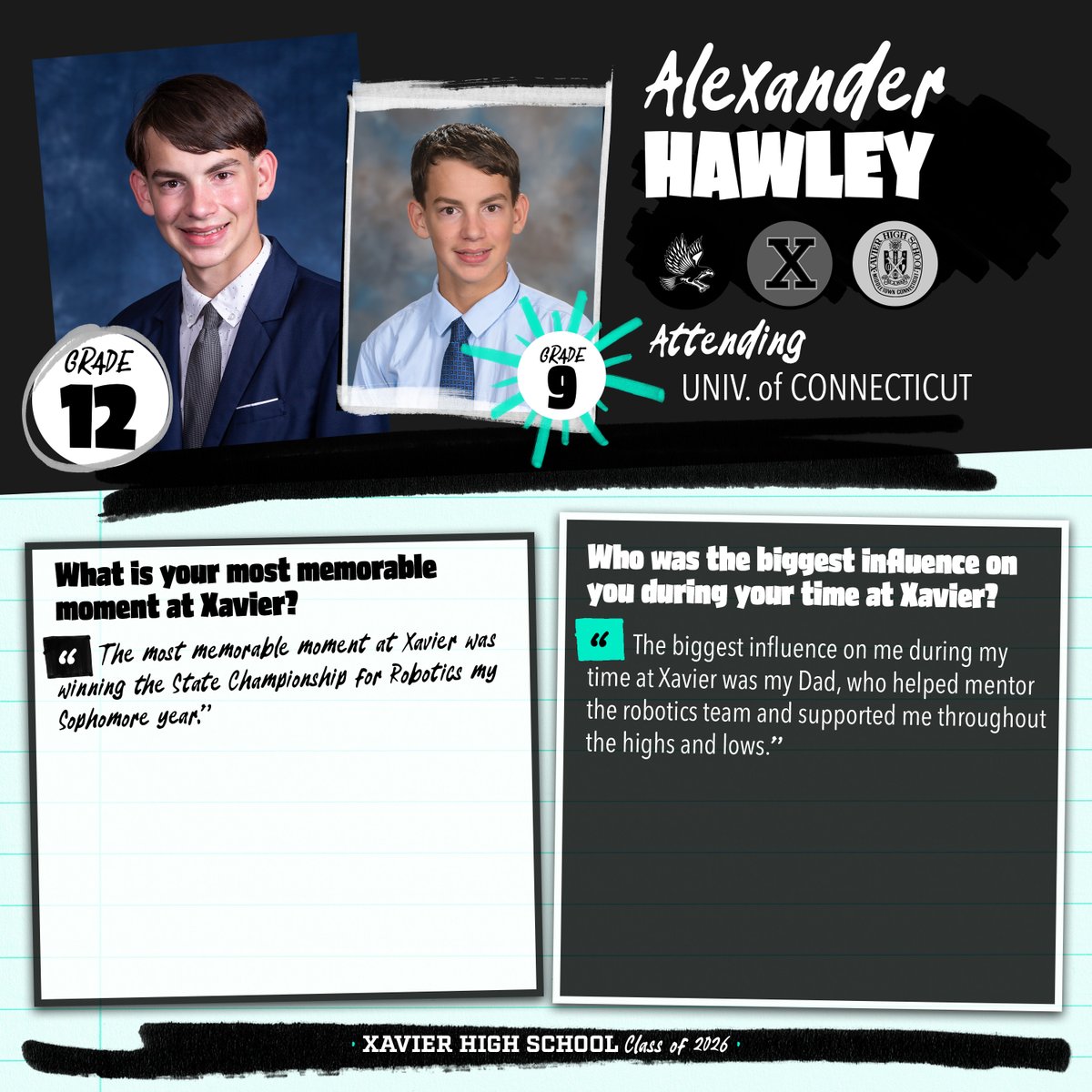 Xavier High School tweet media