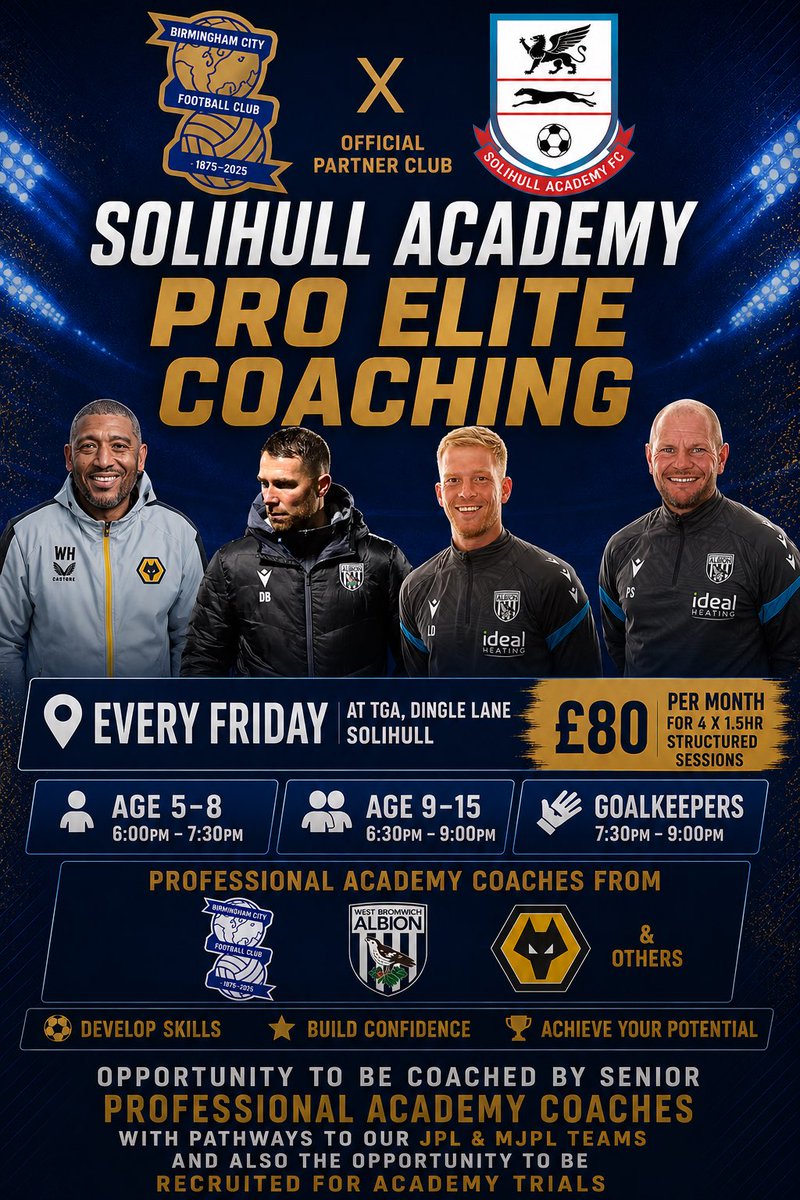 Solihull Academy FC tweet media