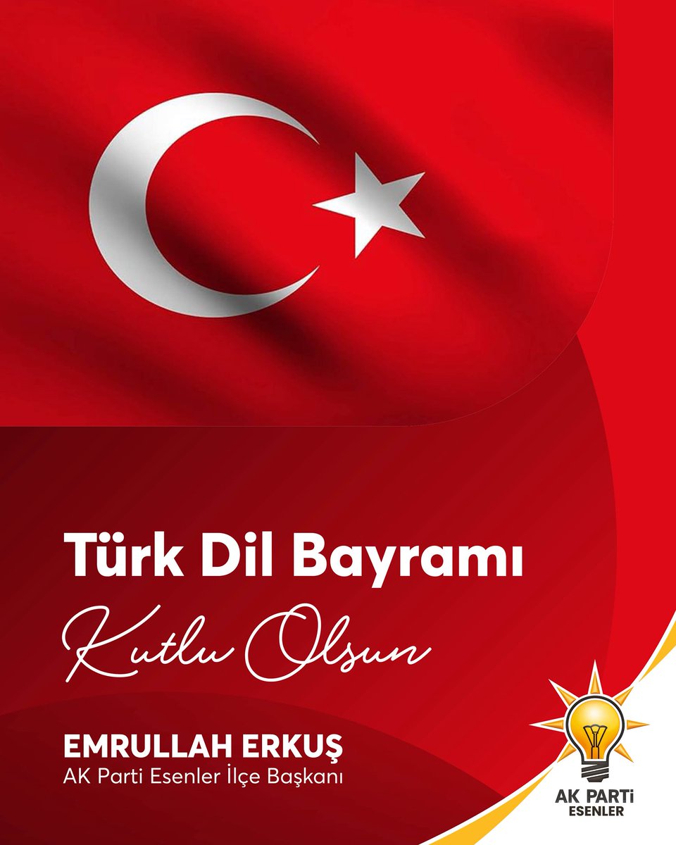 EmrullahErkus's tweet photo. 13 Mayıs #TürkDilBayramı kutlu olsun. https://t.co/UwITv37YLU