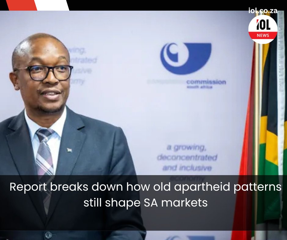 IOL's tweet photo. South Africa’s economy continues to bear the imprint of apartheid-era concentration, with powerful firms still dominating major industries.
#SouthAfricaEconomy #ApartheidLegacy #EconomicConcentration
#IndustryDominance #StructuralInequality #EconomicJustice
Read on https://t.co/nWvfC90Mv3