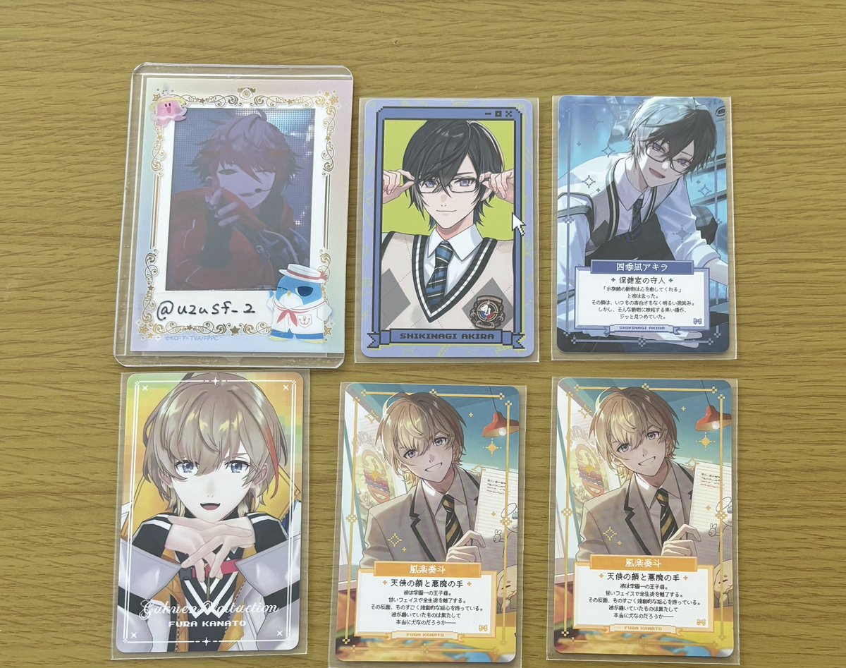 u2usf_2's tweet photo. 【���換】学園ゔぉるたくしょん にじさんじ VOLTACTION
フォト風カード  特典

譲▶画像1-2
求▶画像3 1枚のみ。

郵送交換のみ。
お声掛けが重なる場合リトリン読まれている方優先。
ご不快で無ければフォト風カード⇔特典⭕️
ピンポイントで難しいと思いますがお願いします。 https://t.co/RwtTVhjgVa