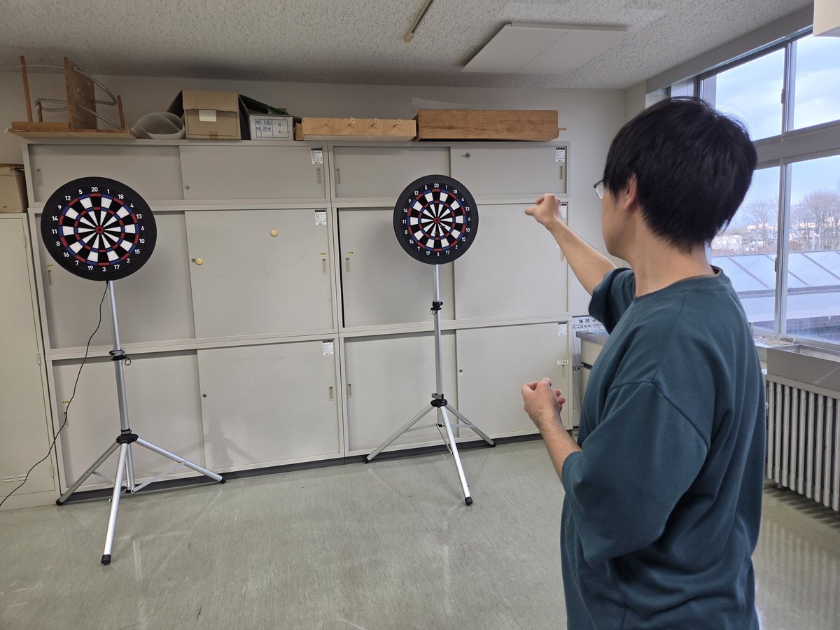 釧路高専ダーツ同好会 tweet media