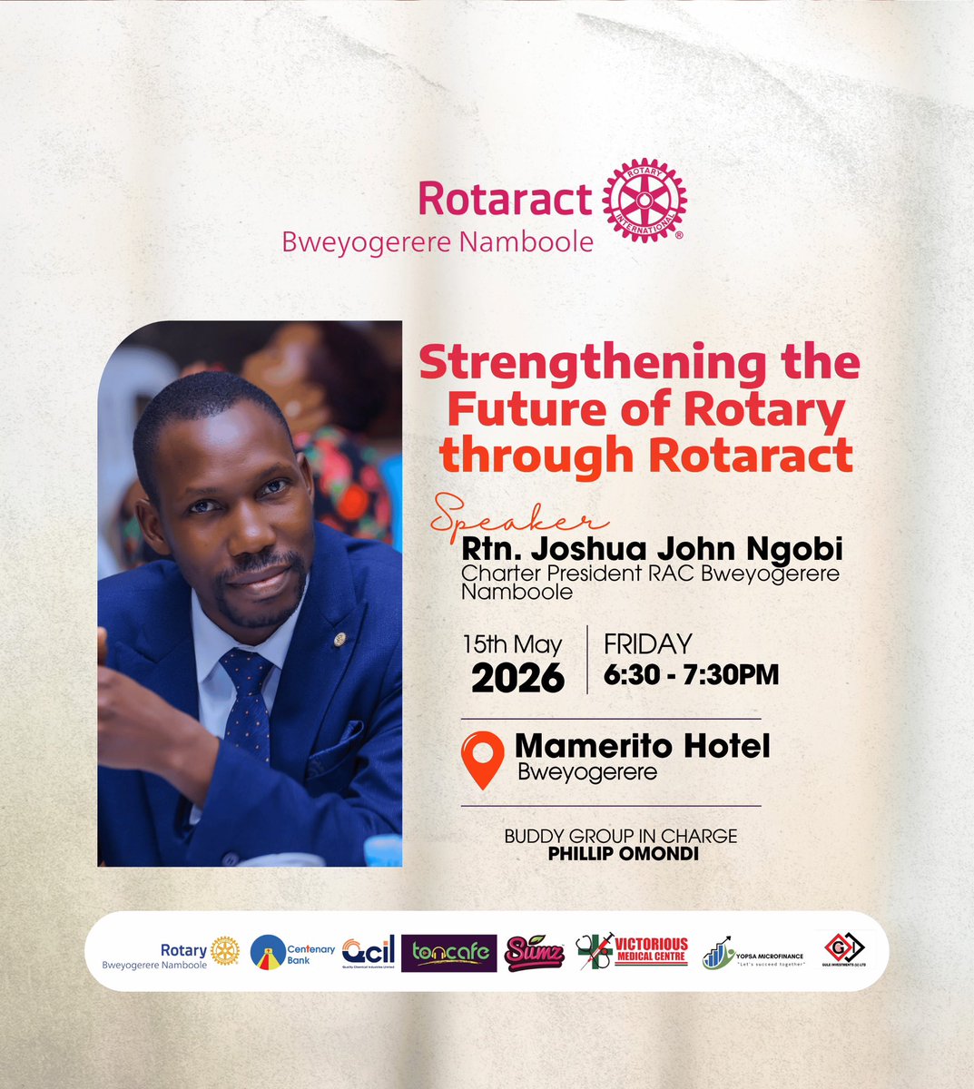 Rotaract Club of Bweyogerere Namboole tweet media