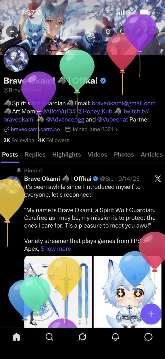 Brave Okami 🐺 | Offkai tweet media