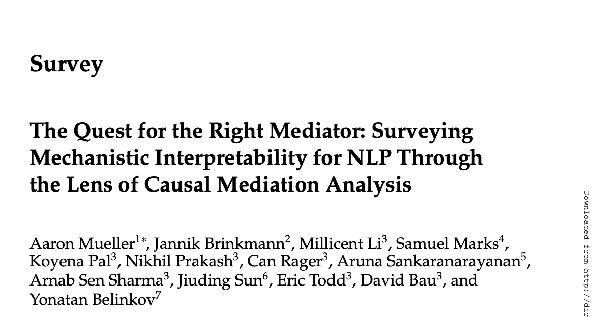 Computational Linguistics Journal tweet media