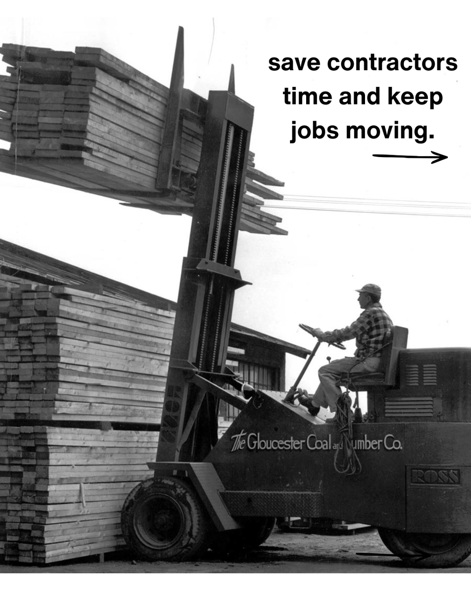 BuildingCenter's tweet photo. Because when you’re managing jobs, crews, and timelines, every minute matters.

Open your contractor account and experience a faster way to manage materials.

Serving 01938, 01970, 01985 &amp; surrounding areas https://t.co/7FeS7T5SdQ