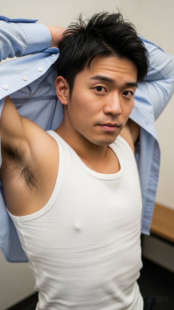 脇毛男子 / Mr. Armpit Hair tweet media
