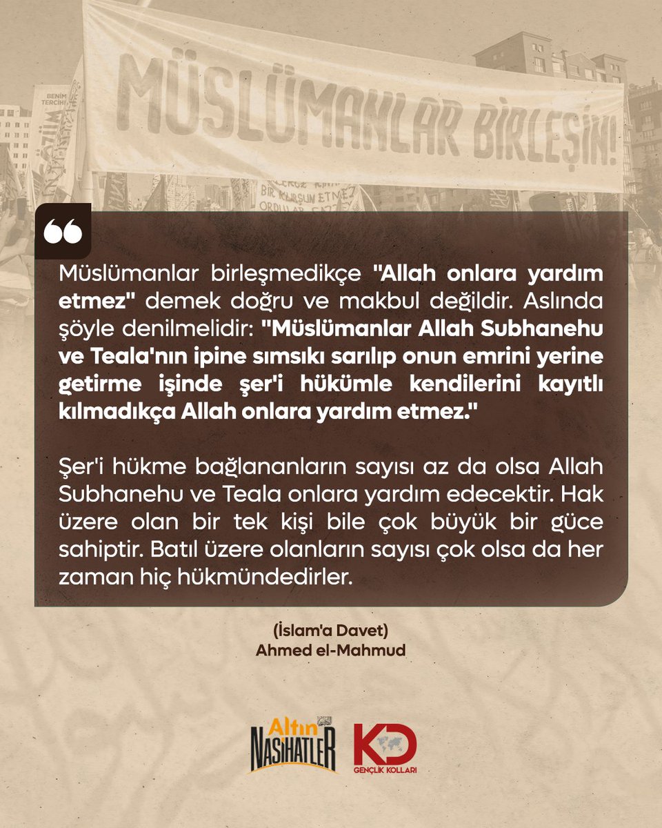 Köklü Değişim Gençlik Kolları tweet media