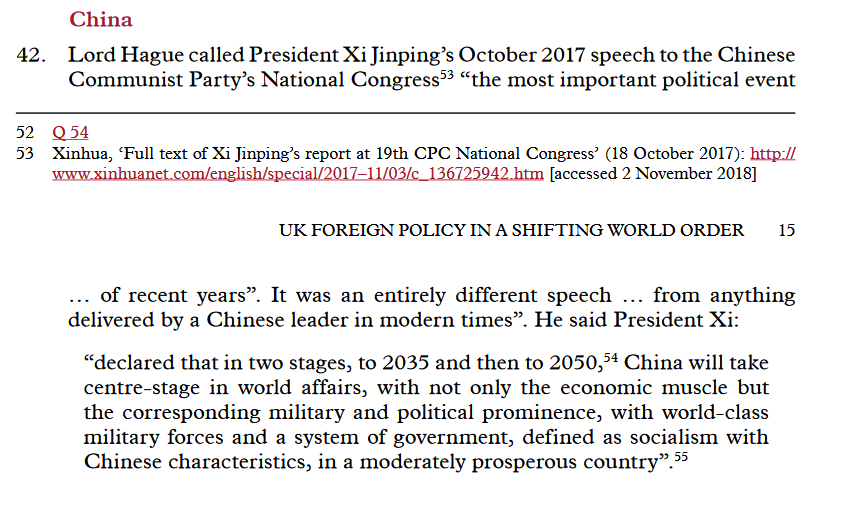 Amitabah1's tweet photo. Lord Hague, a Conservative Party member, praised CCP for The Crown, announcing the intended transfer of ostensible power from US to China.
None of the countries are free. No nation is independent &amp; controls its own fate. Anyone who says otherwise is either lying or indoctrinated. https://t.co/JRaYoebRhw