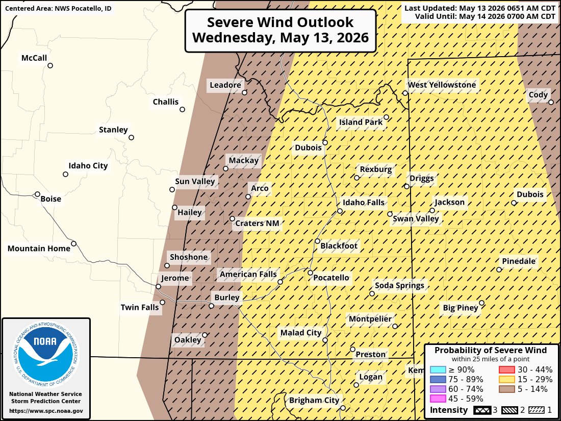 NWS Pocatello tweet media