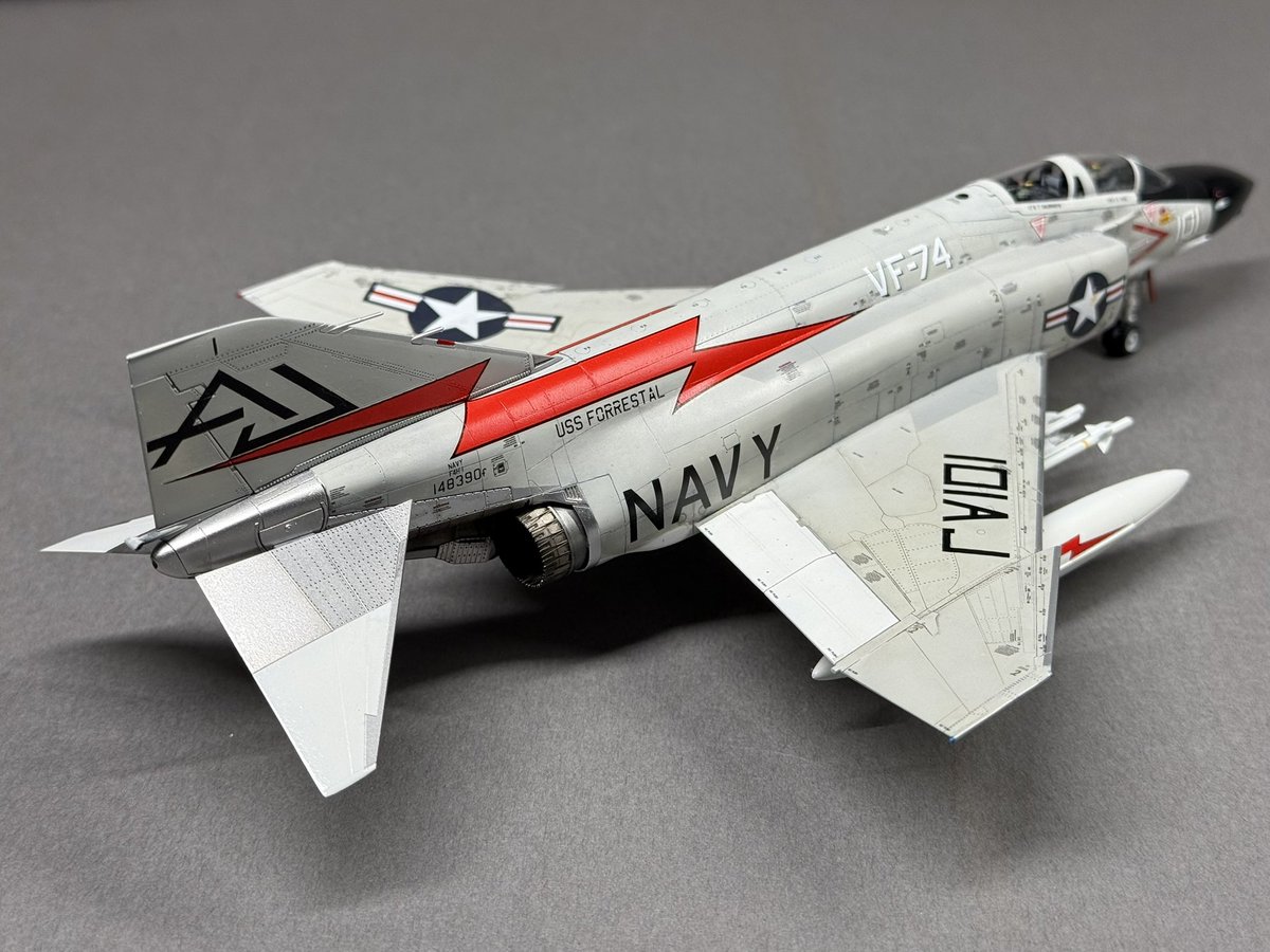 ファントム100機計画 #91 F4H-1 VF-74 F-4の量産型最初期のものでパズ