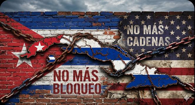 flharold's tweet photo. El bloqueo económico contra Cuba no es una sanción, es un castigo cruel e inhumano contra un pueblo entero.
Restringe alimentos, medicinas y desarrollo.
No más excusas.
Que cese ya el bloqueo. ✊🇨🇺
#CubaEstáFirme
#NoMásBloqueo https://t.co/SwkBIzXrdq
