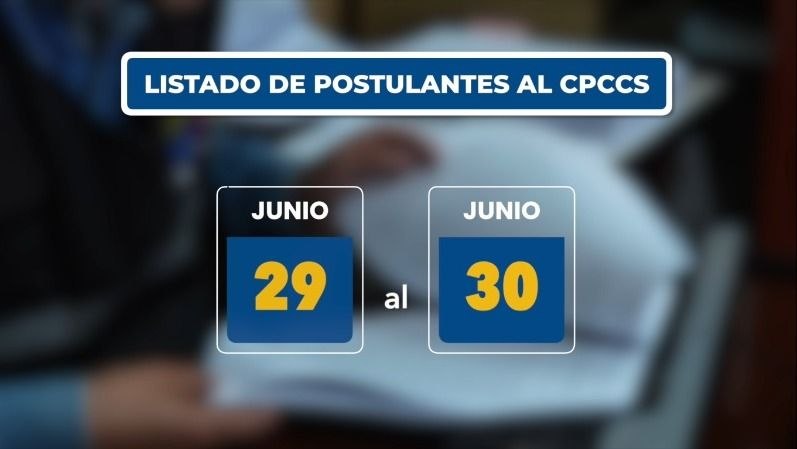 cnenapo's tweet photo. #CalendarioElectoralEc | Del 29 al 30 de junio se publicará el listado de postulantes en https://t.co/wc80qsyaVh para conocimiento público. El 24 de septiembre, se realizará la publicación del listado oficial de postulantes calificados para participar en la #ElecciónCPCCS2027. 🗳️ https://t.co/VmWjY61RhF