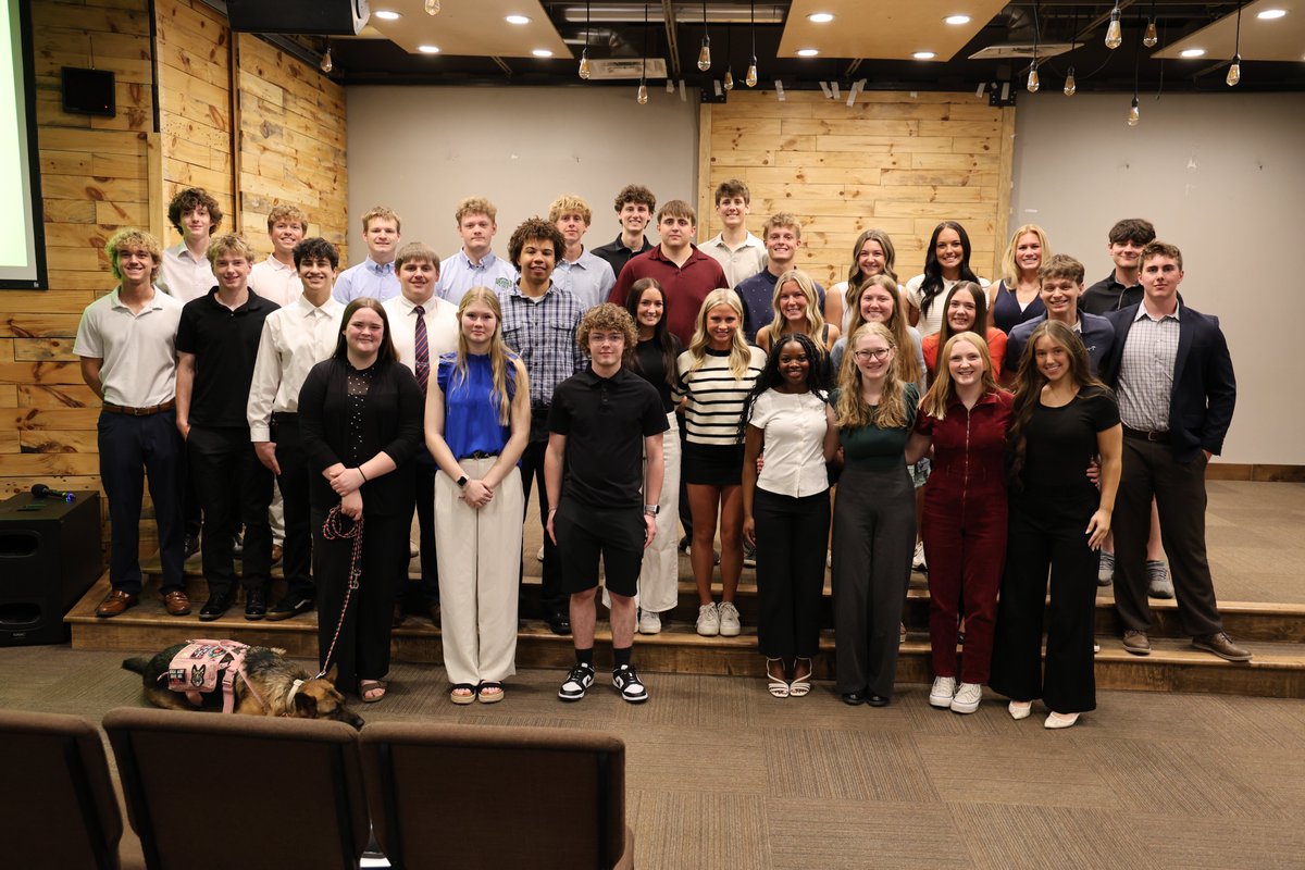 DCGDistrict's tweet photo. The Dallas Center-Grimes High School School-to-Work program continues to provide incredible experiences for our students! We celebrated 45 students and their business partners at our annual event this afternoon! https://t.co/TlzAjSMKzZ