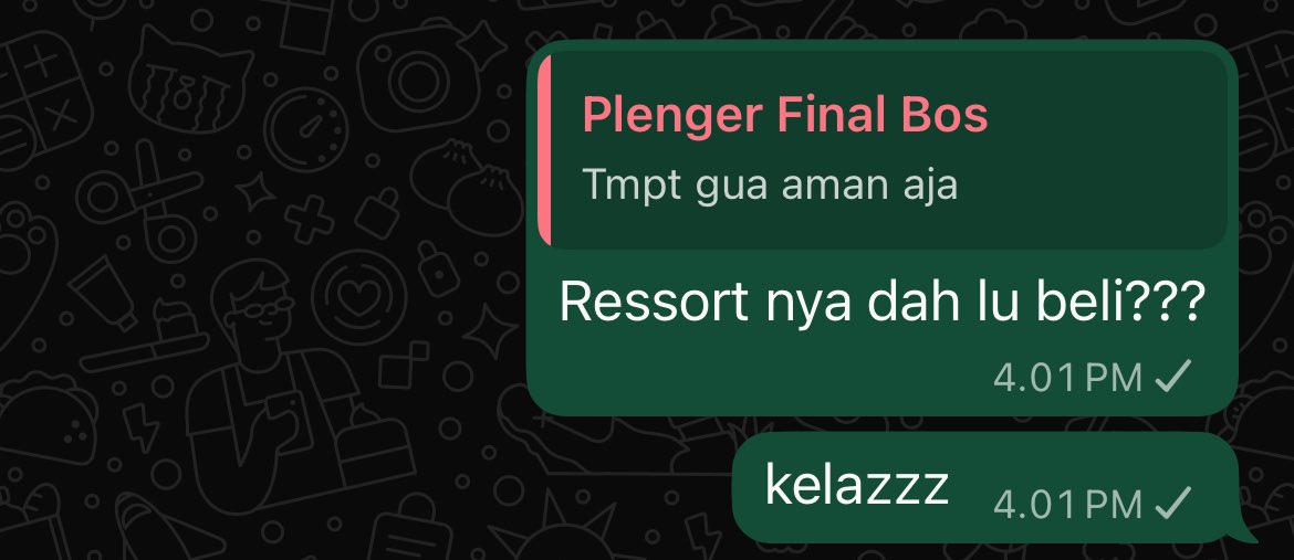 basOdinson's tweet photo. Bro telah menyiapkannya untuk hal romantis tetapi malah VHAWAWAWWWWWSSS https://t.co/xpQ0u9Uwzq