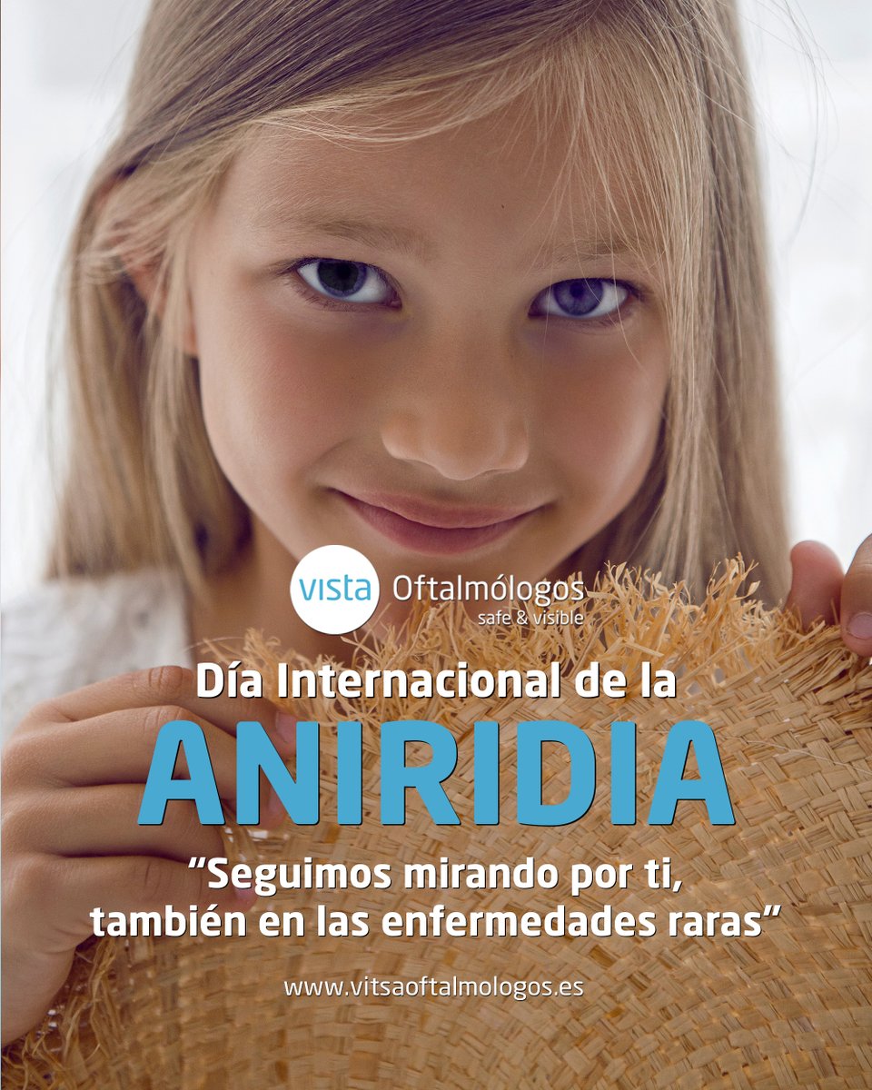 grupo_vista's tweet photo. En el #DíaDeLaAniridia, enfermedad ocular que afecta al desarrollo del #Iris que puede comprometer la visión desde la infancia, recordamos la importancia del #DiagnósticoPrecoz, el #SeguimientoEspecializado y la #Investigación para mejorar la calidad de vida de quienes lo padecen https://t.co/gTGVEgxA5j