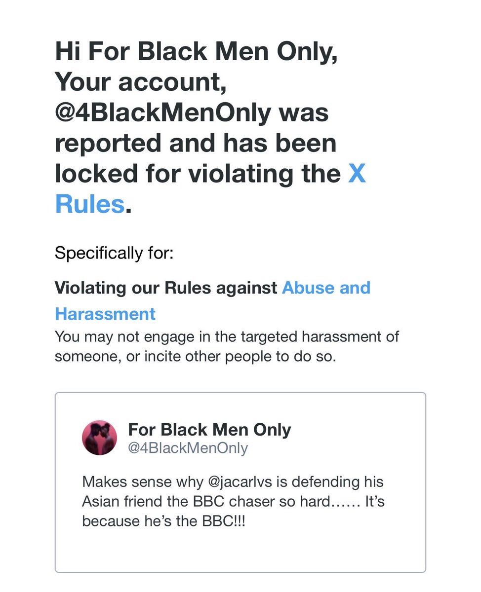 For Black Men Only tweet media