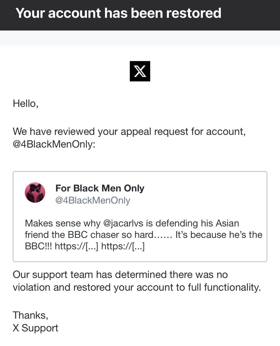 For Black Men Only tweet media