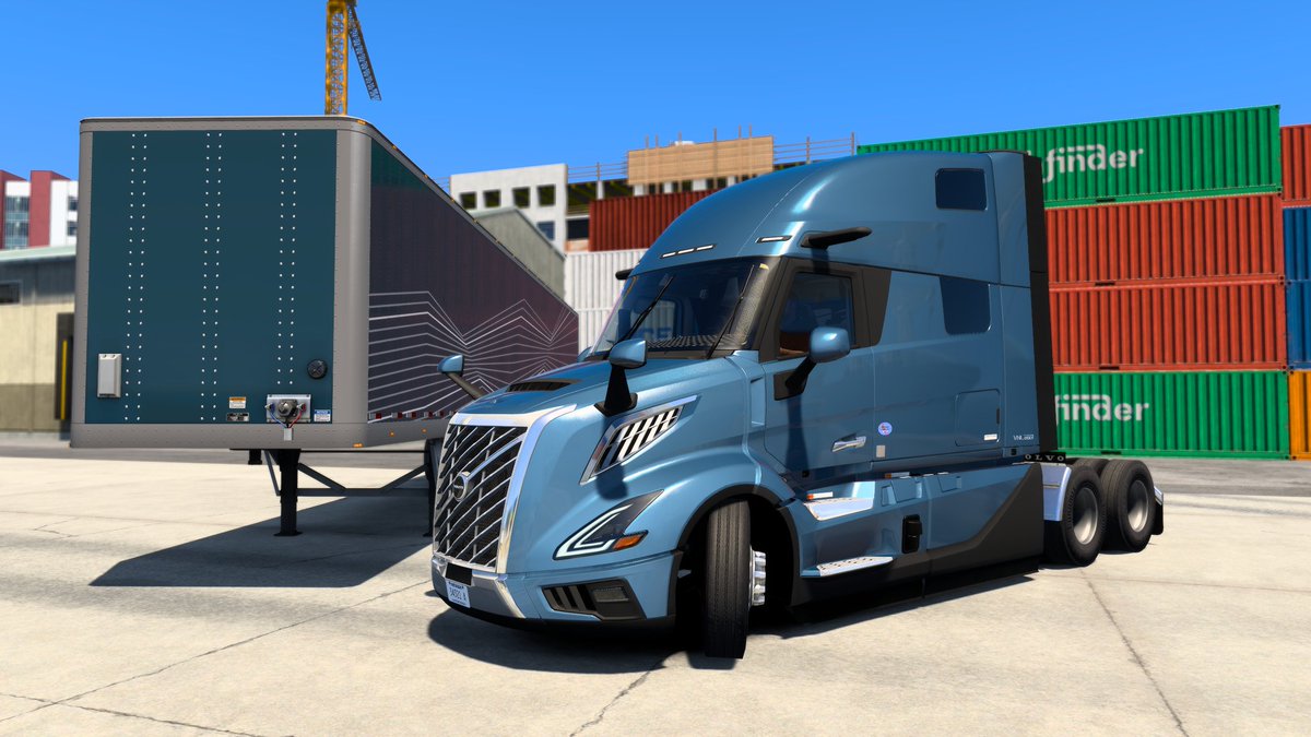 ETSfeige's tweet photo. A magnificent work of art, breathtaking and unforgettable, simply exquisitely beautiful. Many thanks to SCS for the detailed modeling, and also to Volvo North America for the licensing.😍😍😍😘
@SCSsoftware 
@VolvoTrucksNA 
#volvotruck 
#volvoVNL860
#Americantrucksimulator https://t.co/qJV2ewzQ4J