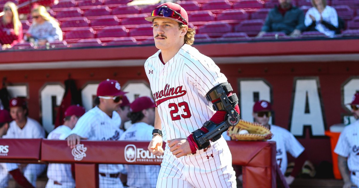 GamecockCentral's tweet photo. Jake McCoy named to SEC Community Service Team for 2nd straight season

READ FREE ➡️ https://t.co/F9vhGERhZW https://t.co/V6caKGLMiA