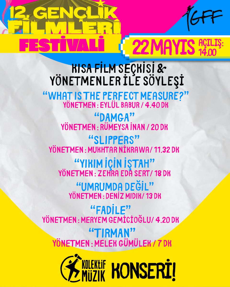 Gençlik Filmleri Festivali tweet media