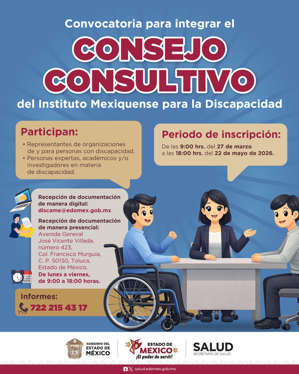 Instituto Mexiquense para la Discapacidad tweet media
