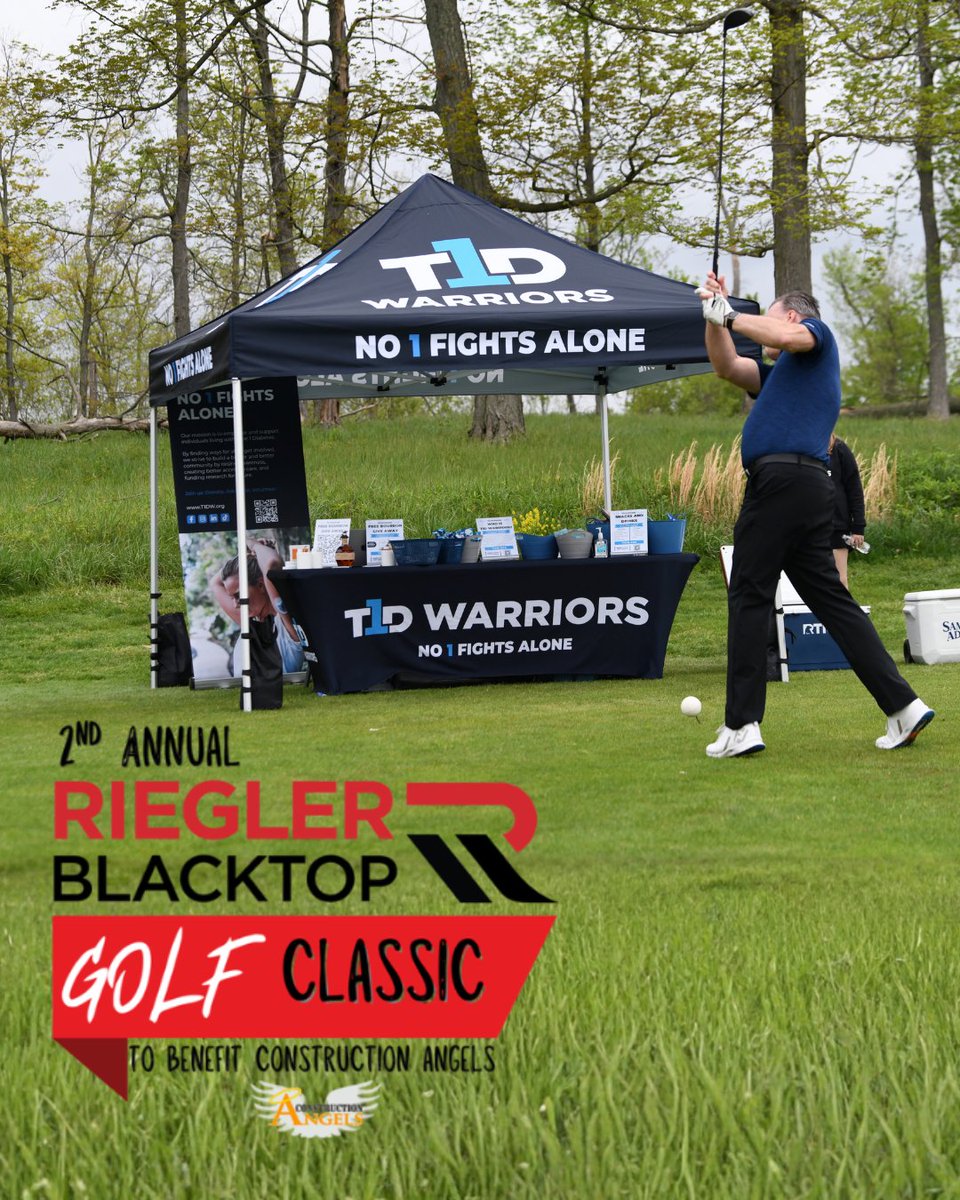 _T1DW's tweet photo. T1D Warriors is honored to announce that we will be at the Annual Riegler Blacktop Golf Classic, hosted by Riegler Blacktop at The Golf Course of Kenton County!

When you’re out on the course, be sure to stop by and see us at HOLE 17! https://t.co/p2f6n5Pmxw