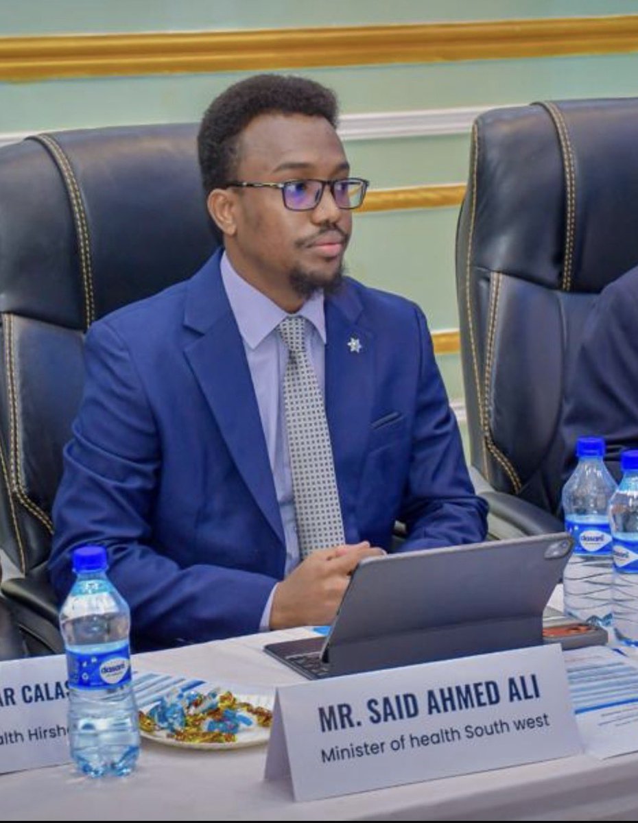 Saacid01's tweet photo. Successfully concluded the 7th Intergovernmental Meeting between Health Ministers of the FGS and FMS in Hirshabelle.

We conducted a deep dive into the achievements and challenges of the past two quarters to sharpen our strategy for the year ahead. 

A joint technical committee has been established to lead the review of Damal Caafimaad Phase 1 and pave the way for Phase 2 implementation.
Together, we are building a more resilient health system.

#Healthsystemstrenghening #HealthserviceforAll #SDG3 @MoH_SWSS