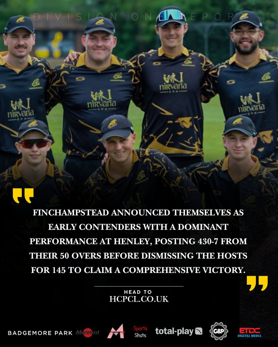 Home Counties Premier Cricket League tweet media