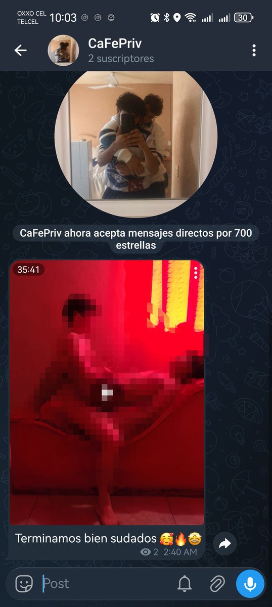CaFe2218's tweet photo. Holiiis, es de mi agrado informarles que ya tenemos un canal de telegram privado donde ya se encuentra un vídeo sin edición ni cortes de 35 min 🔥🤩🐣, donde encontrarán mucha acción y sobre todo gemidos 😮‍💨.

Envíanos un mensaje :
https://t.co/DG36yXYfnp https://t.co/UcUJzXarpZ