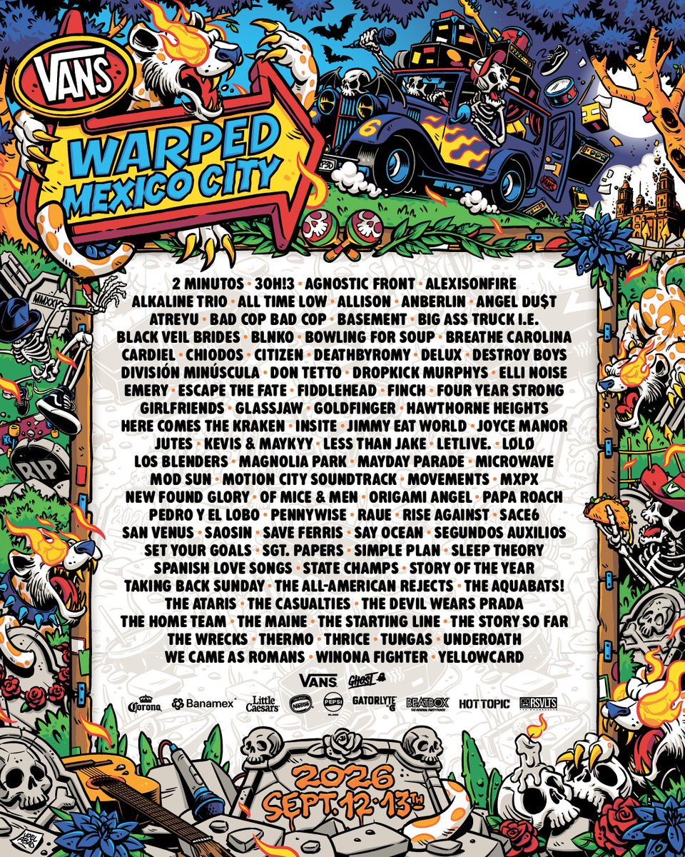 Vans Warped Tour México tweet media