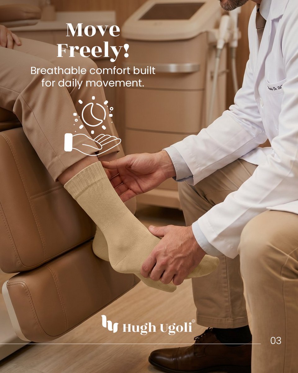 HughUgoliSocks's tweet photo. One pair, endless style possibilities.🧦 
From relaxed everyday looks to timeless classics, comfort moves with you wherever you go ✨

#HughUgoli #OneSockThreeStyles #DesignedToMove #EverydayStyle #ComfortInEveryStep https://t.co/57gysUa9fx