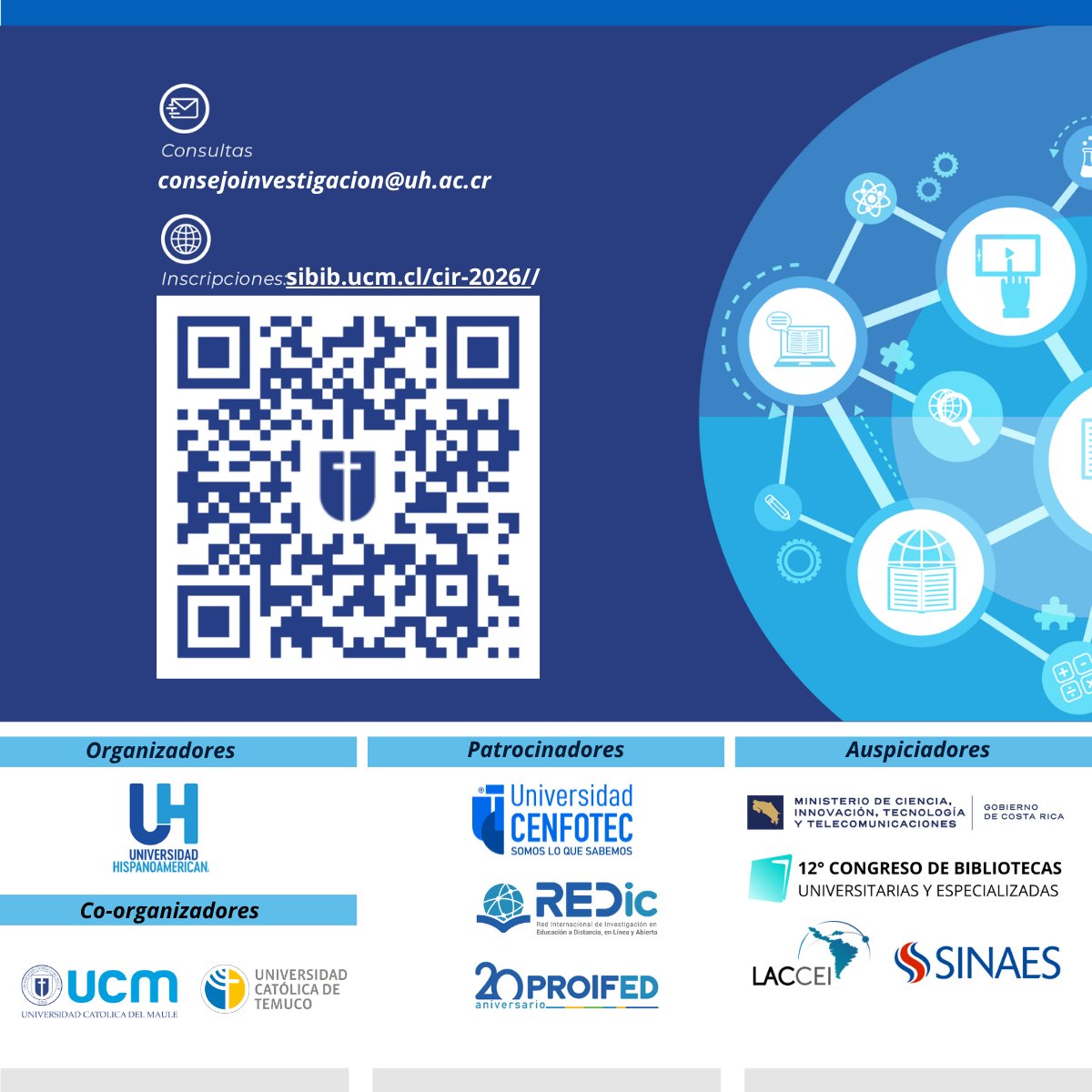 SINAESCR's tweet photo. #novedadessinaes
📚🌍 III Congreso Internacional de Revistas Científicas
Sé parte de este importante encuentro académico
📅 23 al 25 de noviembre de 2026
📍 Costa Rica
🔗 Inscripciones abiertas:
https://t.co/zvL6YJN38W https://t.co/A4MxwozjuA